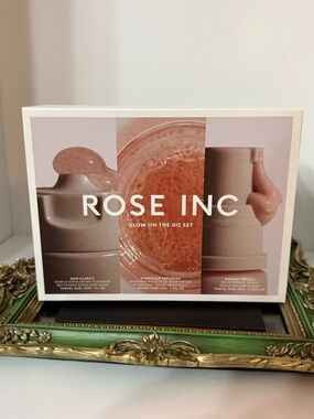 Rose Inc Glow on the go set